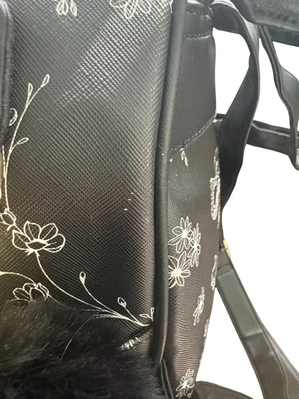 Dragon Print Black & White Y2K Mini Backpack Goth Alternative Grunge Bag